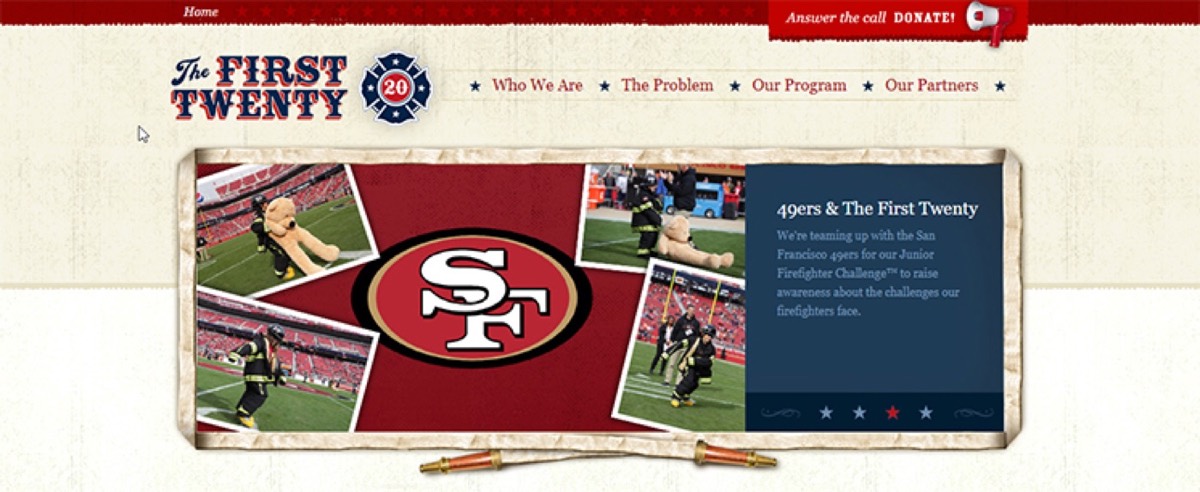 Professional graphic design with visual hierarchy