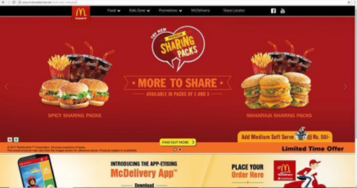 Brand consistency across McDonald's digital and physical touchpoints