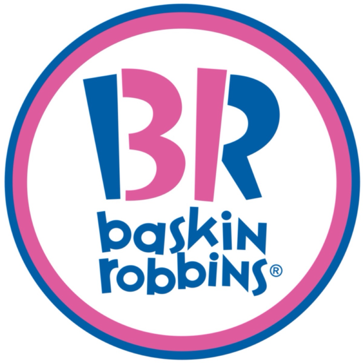 Baskin-Robbins logo with pink accent