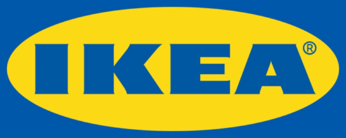 IKEA's blue and yellow logo pairing