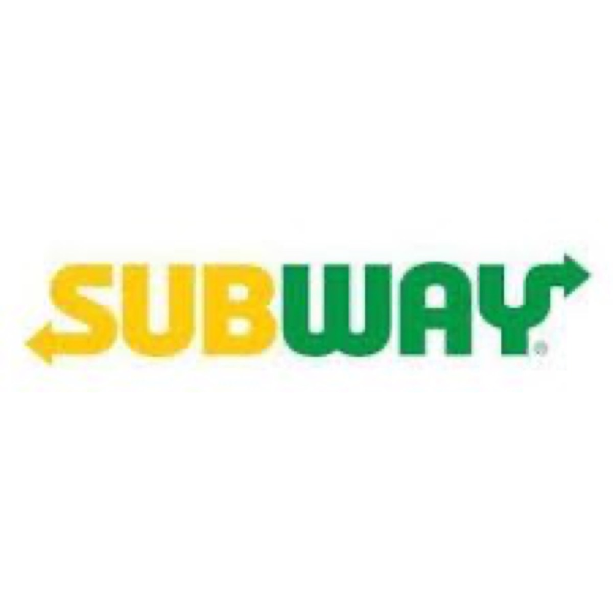 Subway's yellow-green logo signaling freshness and value