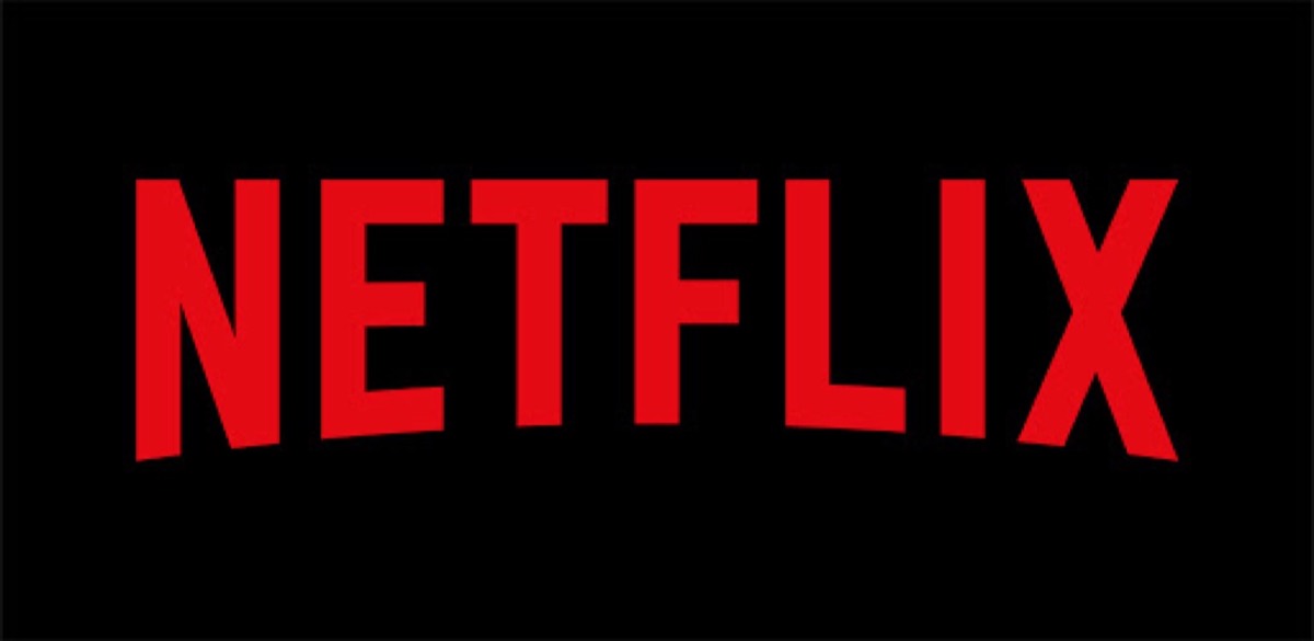 Netflix's red and black logo for premium entertainment