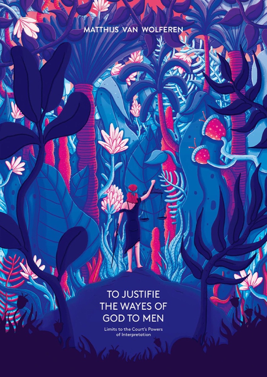Bold rainbow book cover design with vivid colors