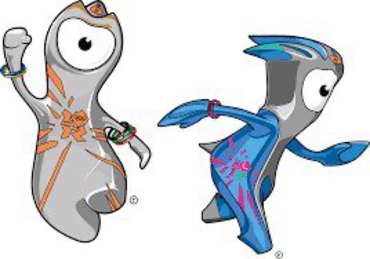 Wenlock and Mandeville mascots for London 2012